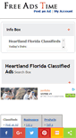 Mobile Screenshot of heartland-florida.freeadstime.com